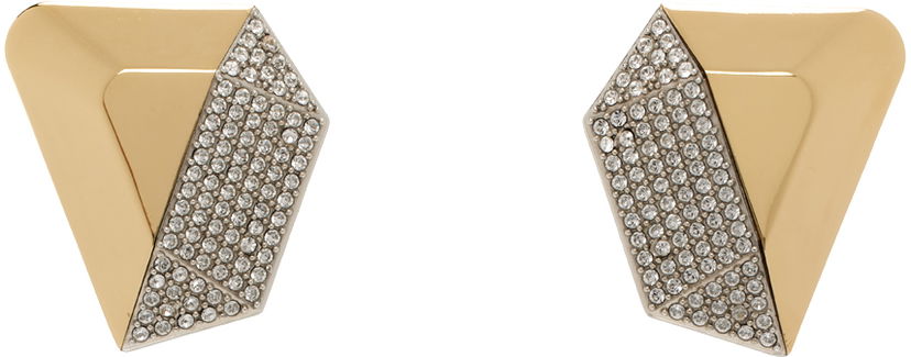 Örhängen Amina Muaddi Giselle Crystal Earrings Metallisk | GISELE EARRING