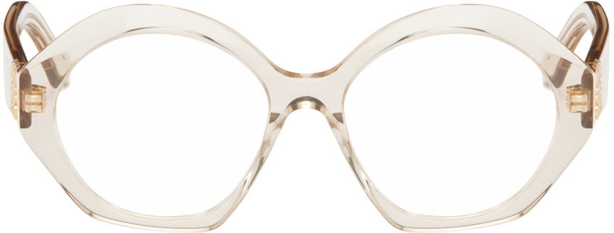 Solglasögon Loewe Beige Round Glasses Beige | LW50057I 192337138591, 0