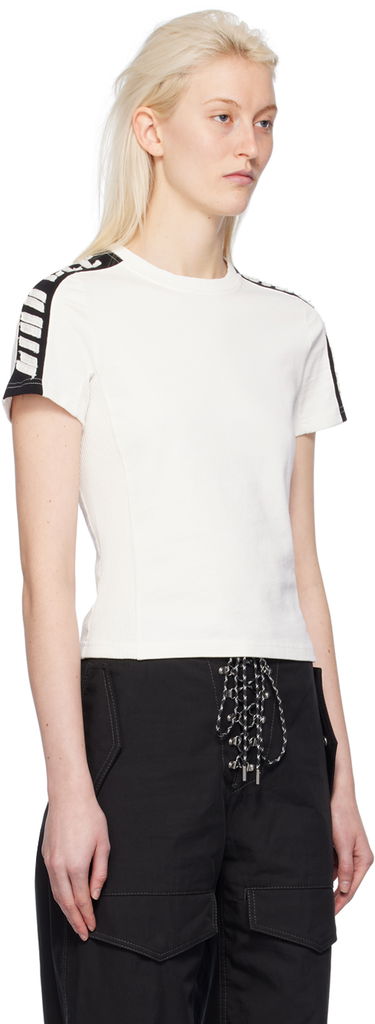 T-shirt Dion Lee Dion Lee Slim T-Shirt Svart | C3162PS24, 4