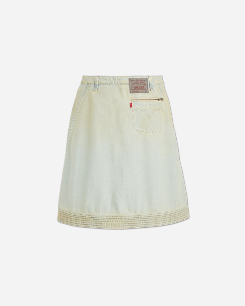 Kjol KIKO KOSTADINOV Levi's Carina Apron Skirt Blå | 003IQ0001  2