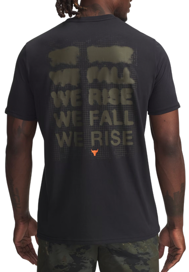 T-shirt Under Armour Project Rock Q4 1 Short Sleeve Graphic T-Shirt Svart | 6005034-002, 1
