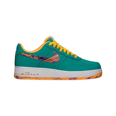 Sneakers och skor Nike Air Force 1 Low ''Marbled Swoosh'' Turkos | 488298 313, 0