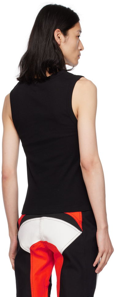 Linne Dion Lee Dion Lee Picot Lace Tank Top Svart | C3149P23, 2