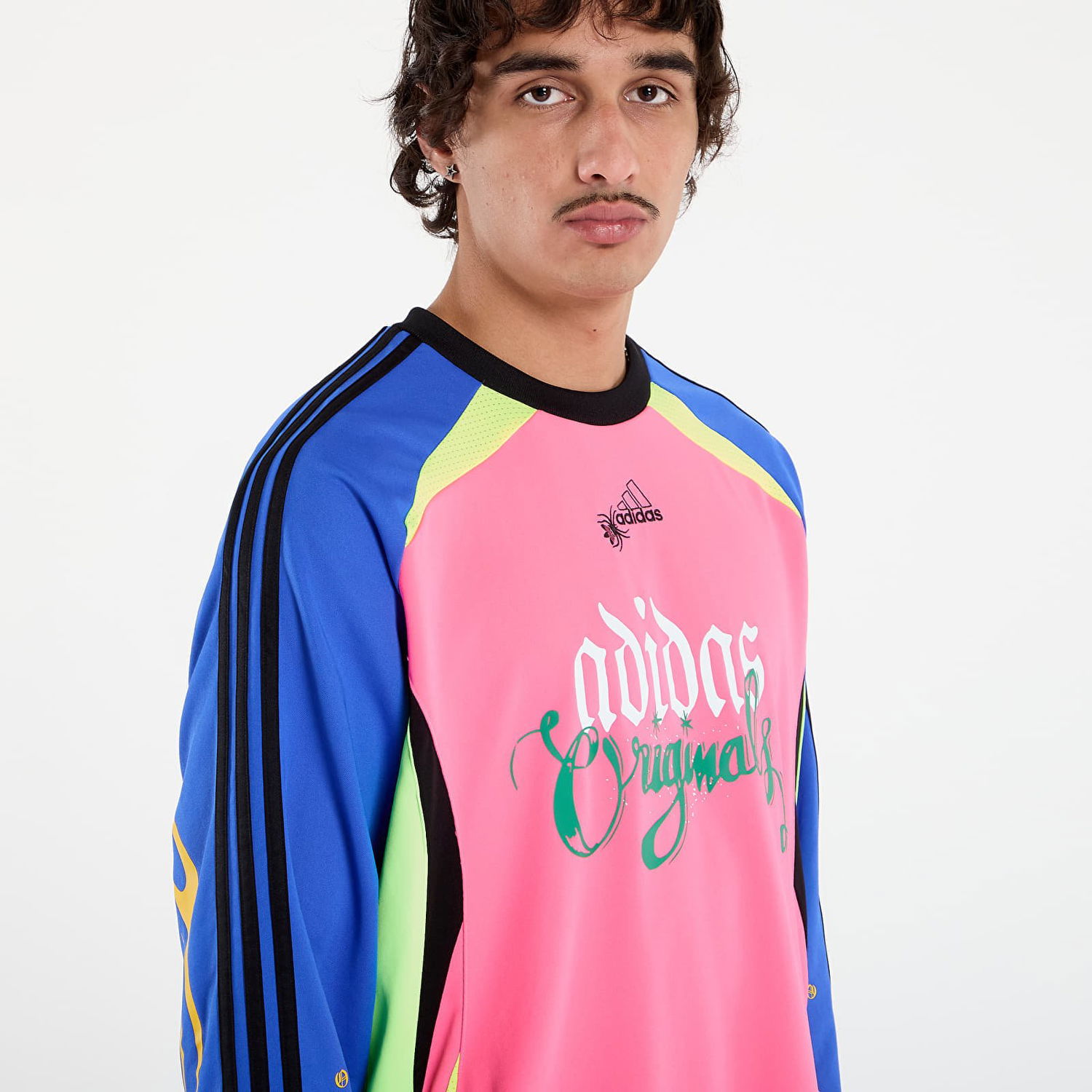 Skjorta adidas Originals Spiders Goalkeeper Loose Long-Sleeve Top Rosa | JW0203, 1