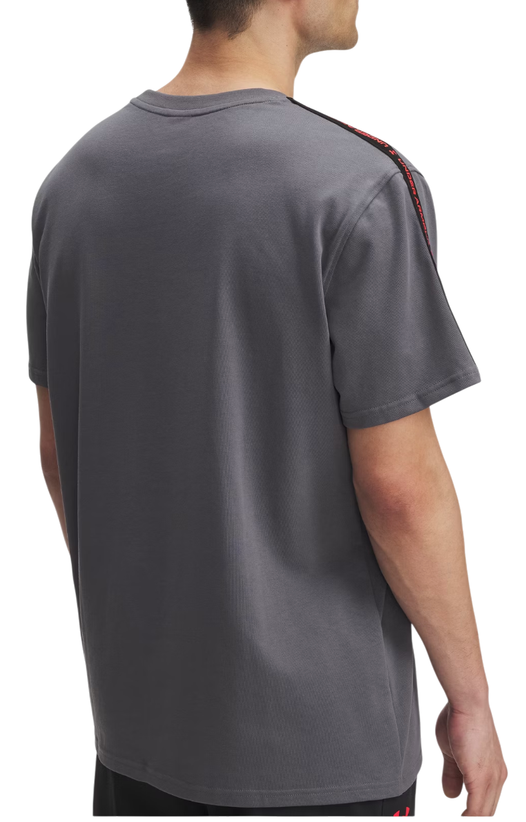 T-shirt Under Armour UA Icon HWT Taping T-Shirt Grå | 1390300-025, 1
