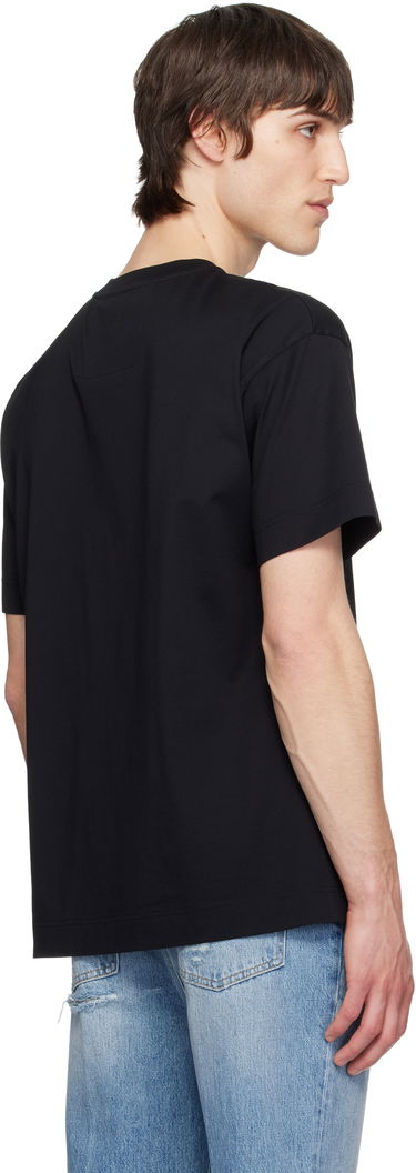 T-shirt Givenchy Givenchy 4G Sketch Print Regular Fit T-Shirt Svart | BM71MG3YQD001, 2