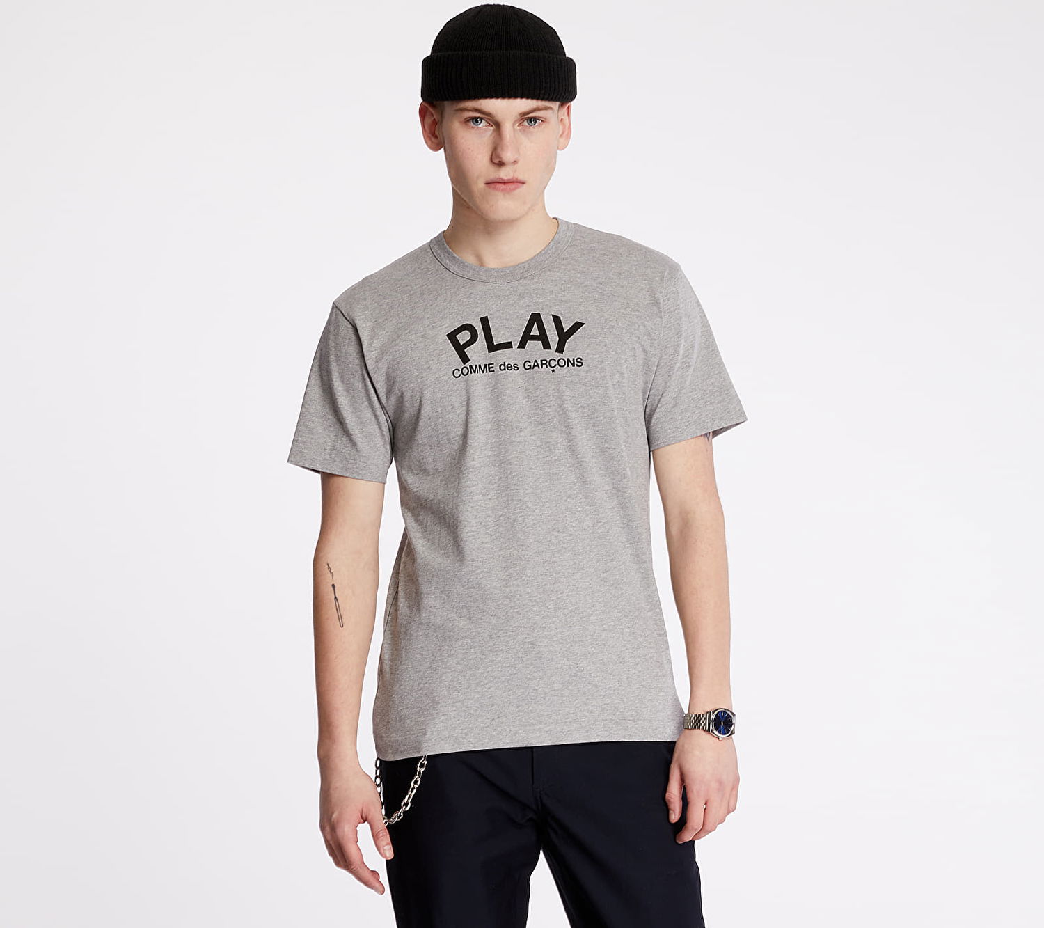 T-shirt Comme des Garçons PLAY Tee Grå | AZT072 grey, 0