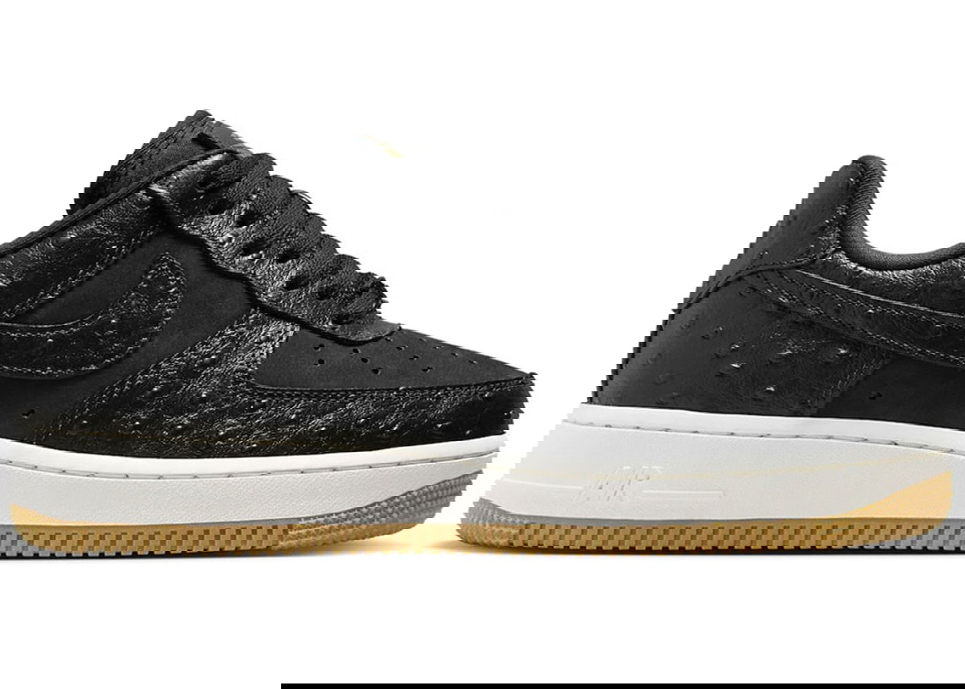 Sneakers och skor Nike Air Force 1 Low '07 "Black Ostrich" W Svart | DZ2708-002, 1