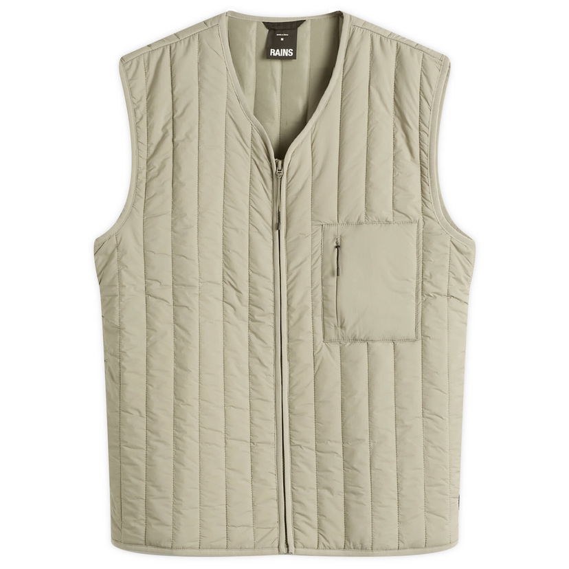 Väst Rains Men's Banja Liner Vest, Size Large Beige | 21660-108