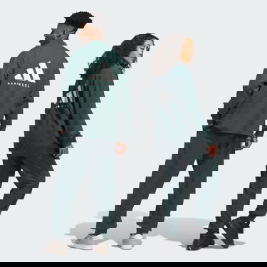 Byxor och jeans adidas Performance Basketball Brushed Grön | IT2475, 2