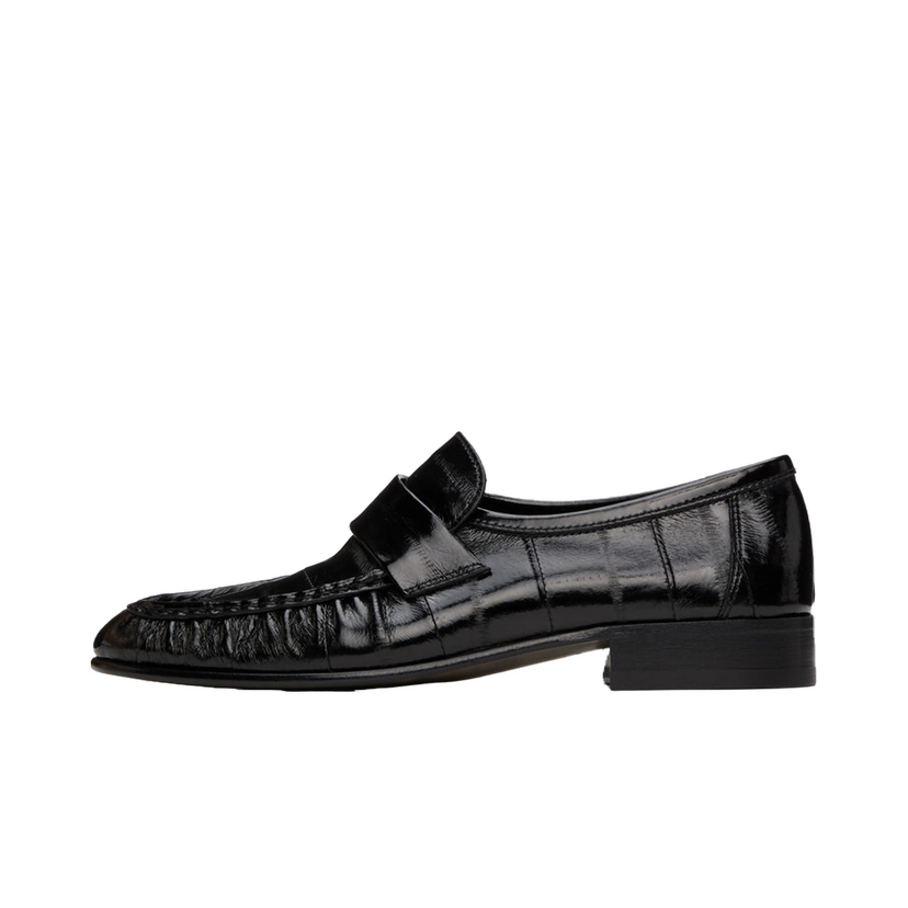 Sneakers och skor The Row Soft Leather Loafers Svart | F1280-E17