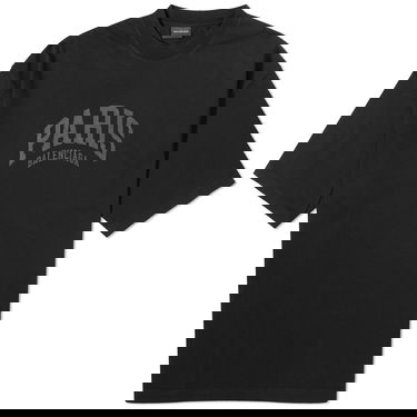 T-shirt Balenciaga Paris Svart | 612966-TLVL7-1069, 0