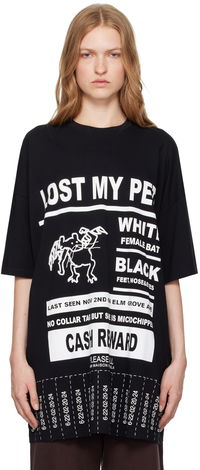 'Lost Pet' Print T-shirt