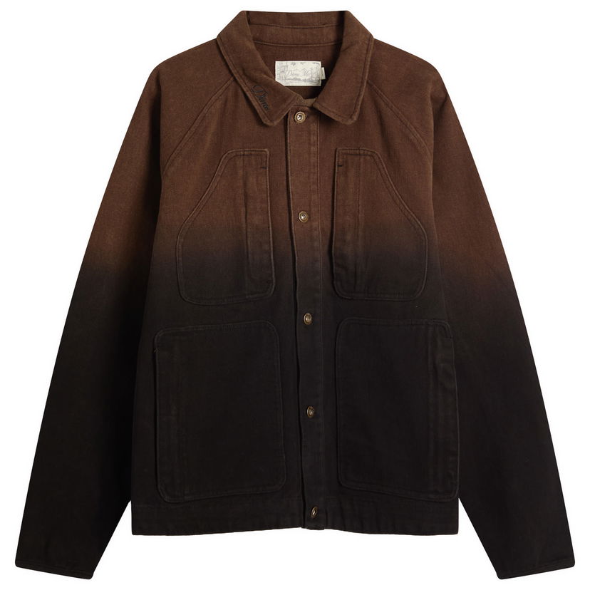 Jacka Dime Dime Dipped Chore Jacket, Size Large Brun | DIMESU252-BRW