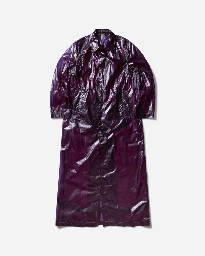 Trenchcoat Dries Van Noten Loose Fit Mac Purpur | 251-020214-1258 401