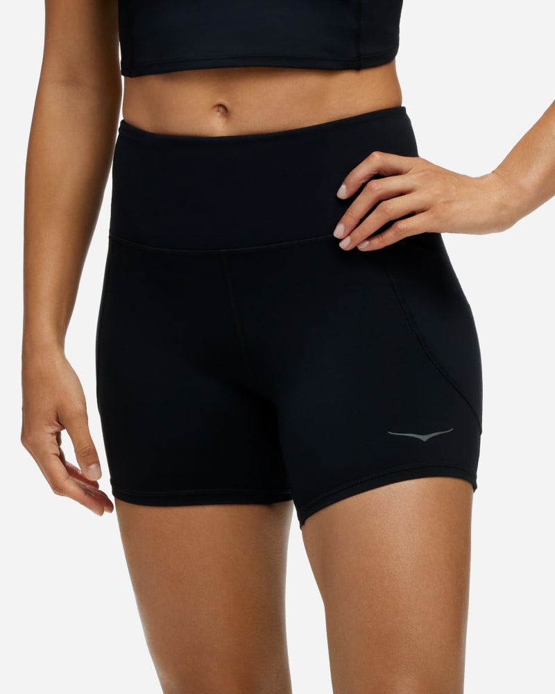 Shorts Hoka One One Elaro 5'' Bike Shorts Svart | 1141761-BLK