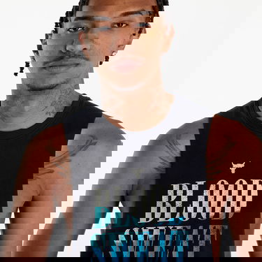 Linne Under Armour Project Rock BSR Payoff Tank Top Svart | 1383228-001, 3