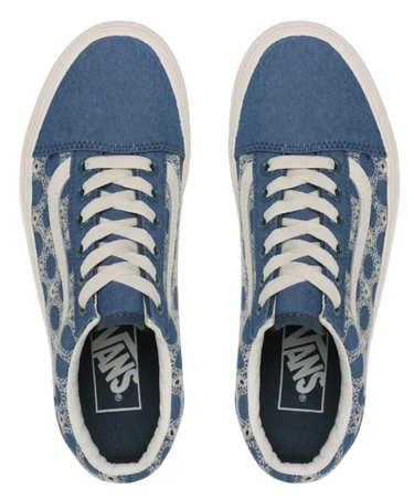 Sneakers och skor Vans Chaussures Denim Mix Old skool Mörkblå | VN0A7Q5MBLU, 3