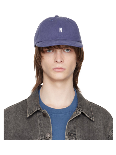 Keps NORSE PROJECTS Blue Sports Brun | N80-0001