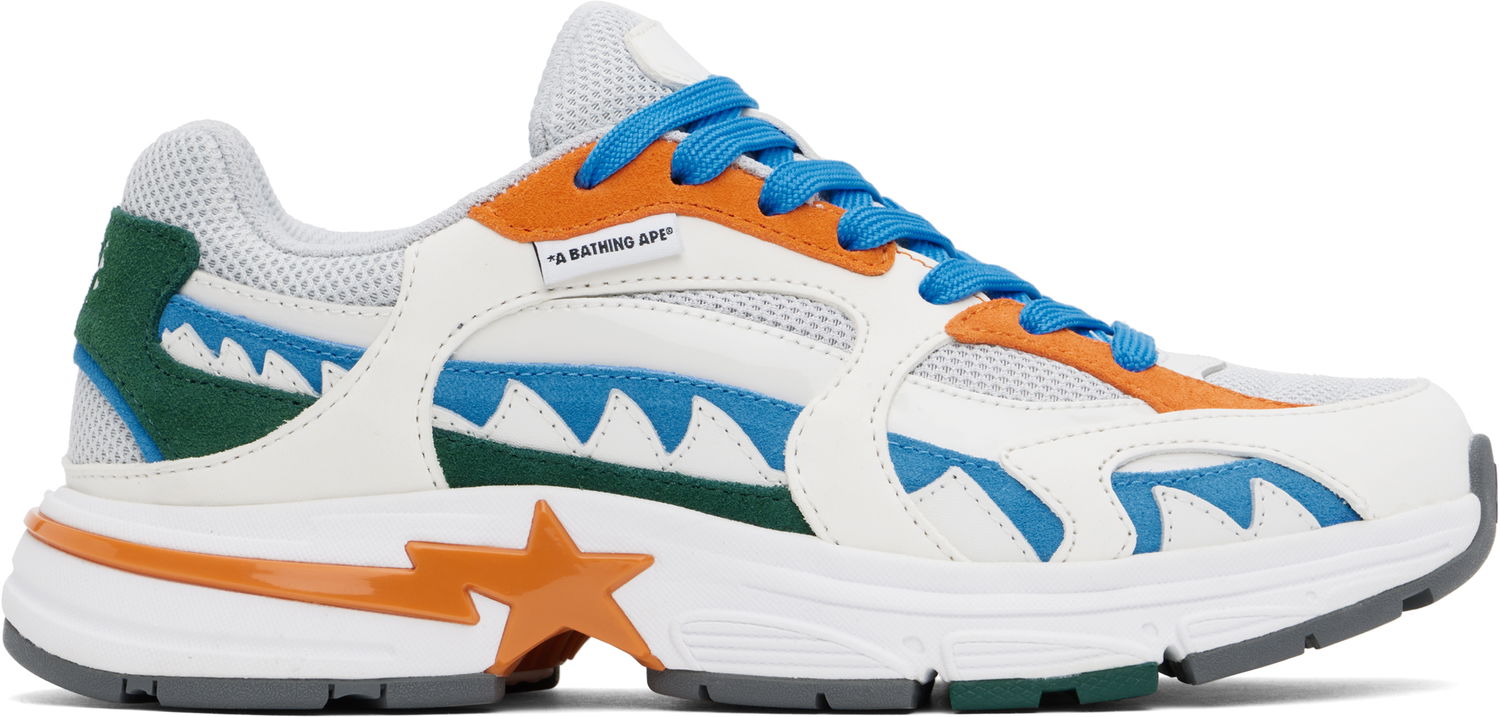 Sneakers och skor BAPE A Bathing Ape Shark STA M1 Vit | 001FWK201303M, 0