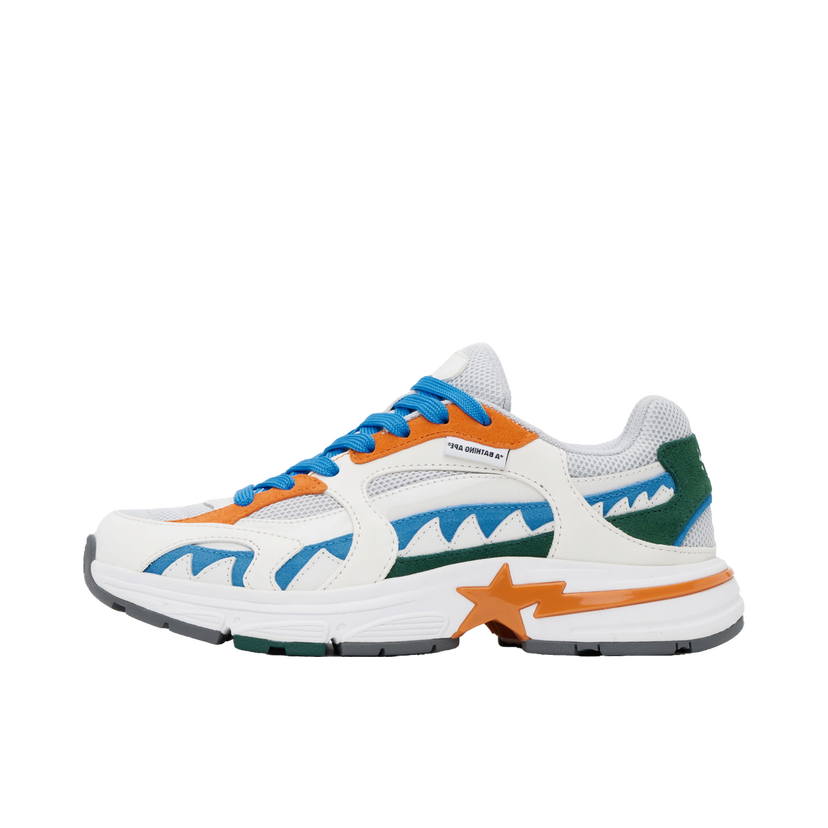 Sneakers och skor BAPE A Bathing Ape Shark STA M1 Vit | 001FWK201303M