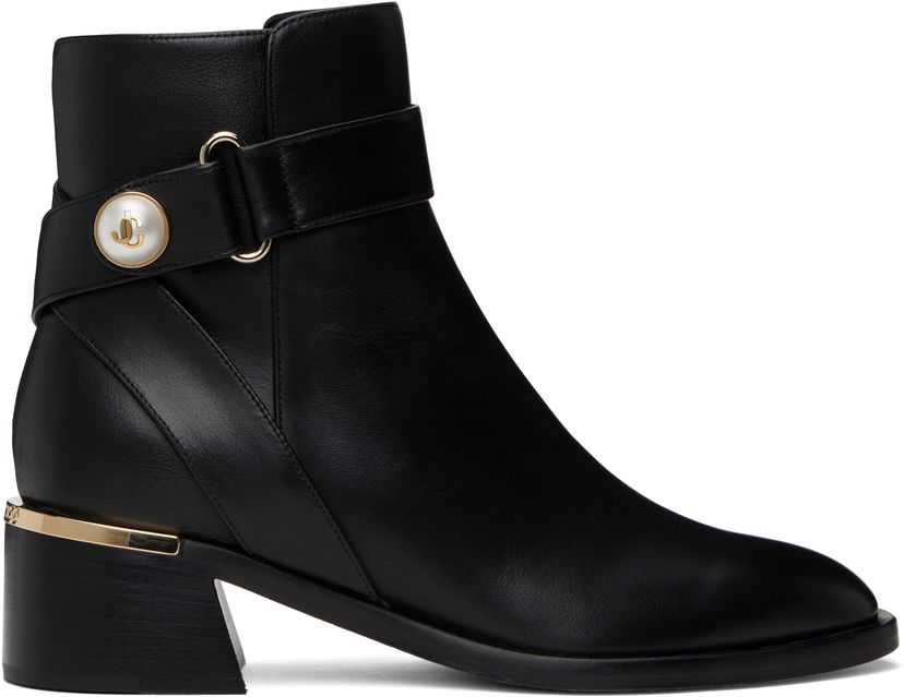 Skovård Jimmy Choo Jimmy Choo Noor 45 Ankle Boots Svart | NOOR 45 SQM