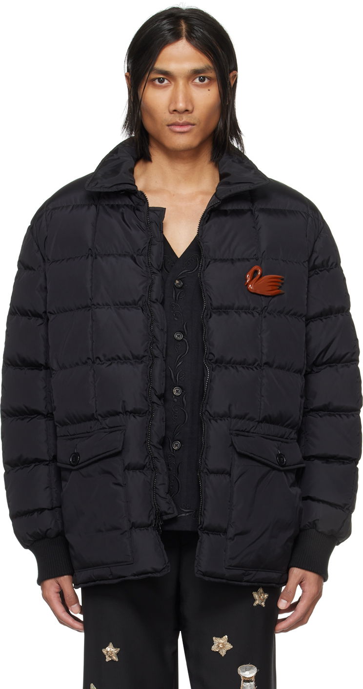 Jacka Bode Seattle Down Jacket Svart | MRF23OW047