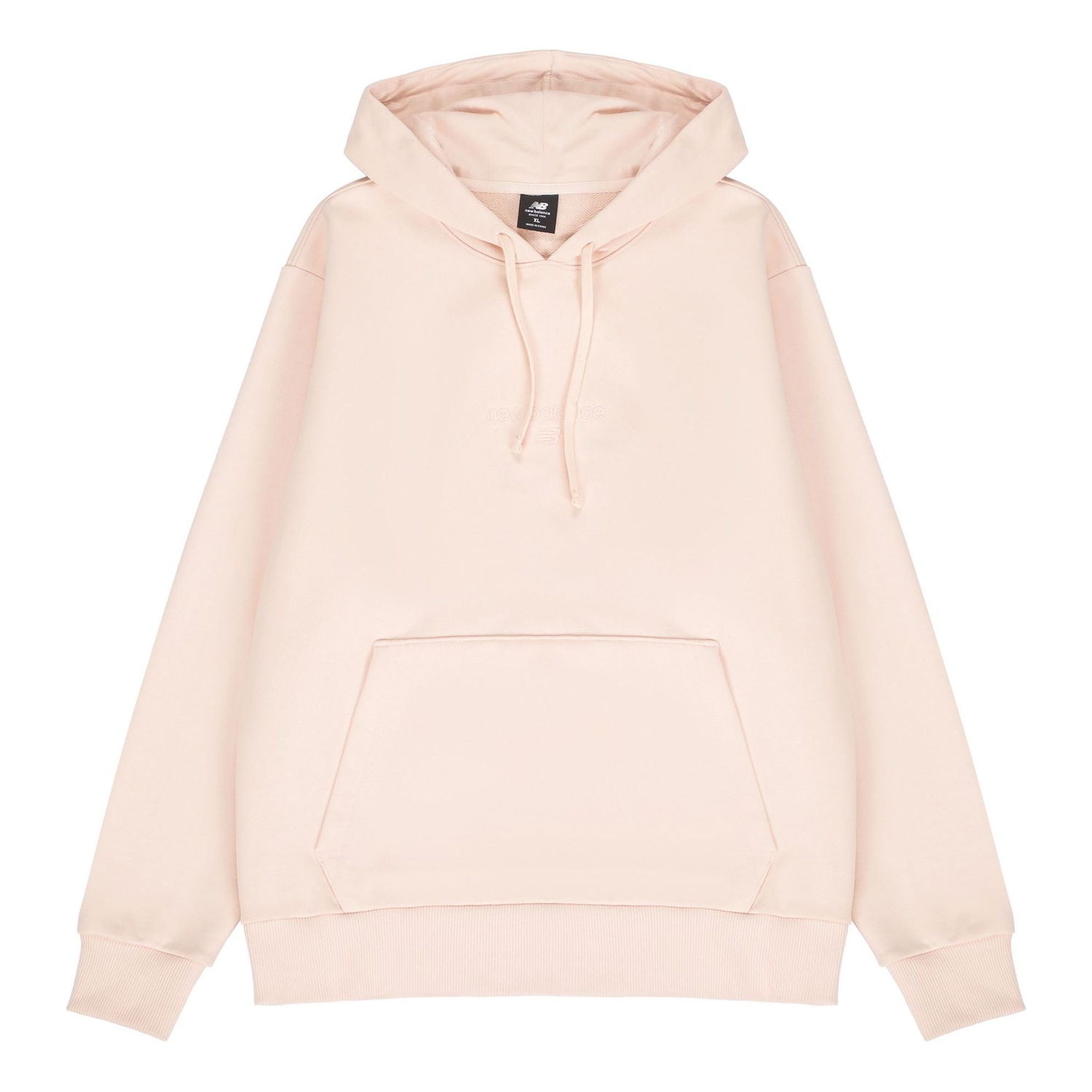 Sweatshirt New Balance Solid Color Knit Hoodie Rosa | AMT21570-VRS, 0