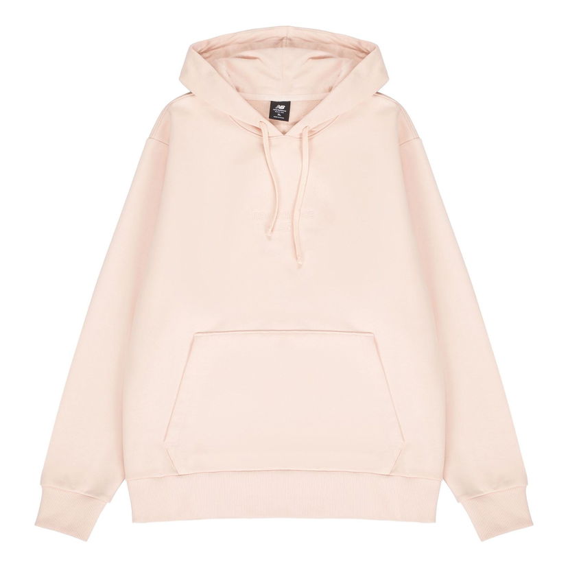 Sweatshirt New Balance Solid Color Knit Hoodie Rosa | AMT21570-VRS