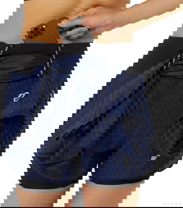 Shorts Asics ROAD ALL OVER PRINT 2-N-1 3.5IN SHORT Mörkblå | 2012d077-400, 5