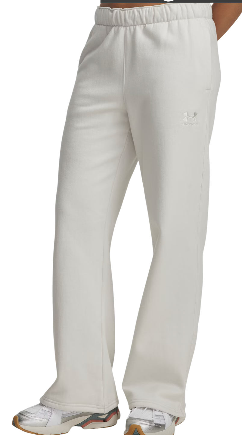 Träningsbyxor Under Armour Under Armour Icon Vida Fleece Pants Vit | 6004853-110