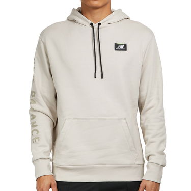 Sweatshirt New Balance All Terrain Hoodie Beige | MT23506_TWF, 0