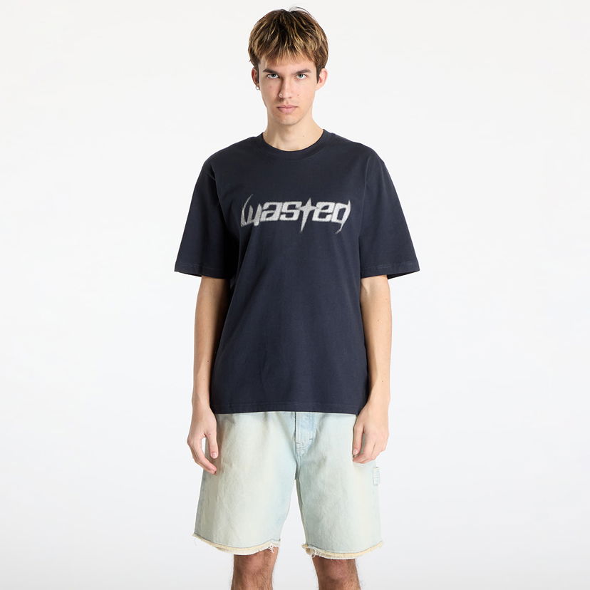 T-shirt Wasted Paris Wasted Paris Blade T-Shirt Mörkblå | WP_000261