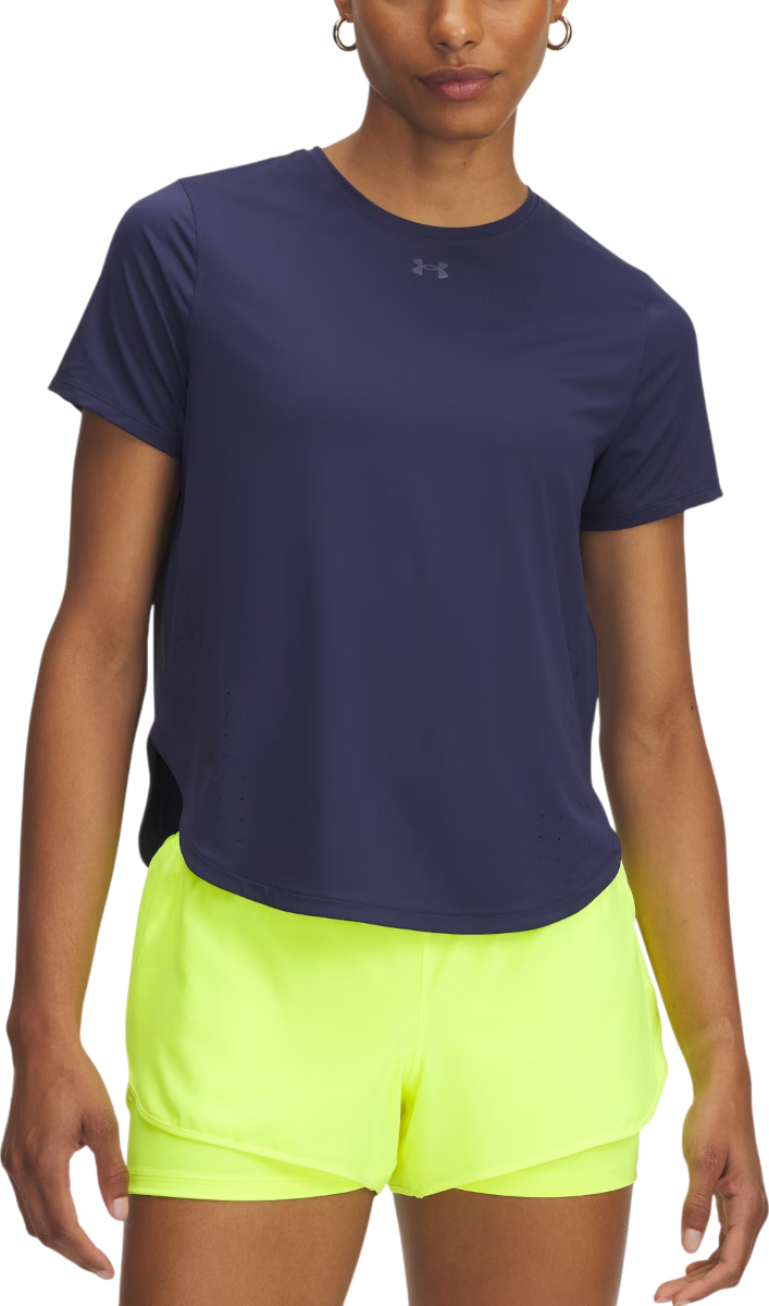 T-shirt Under Armour Under Armour UA Launch Elite Short Sleeve T-Shirt Mörkblå | 1389564-403