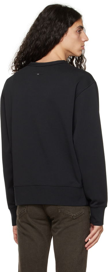 Sweater rag & bone Lunar New Year Embroidered Sweatshirt Svart | MBC22HT058NY58, 2
