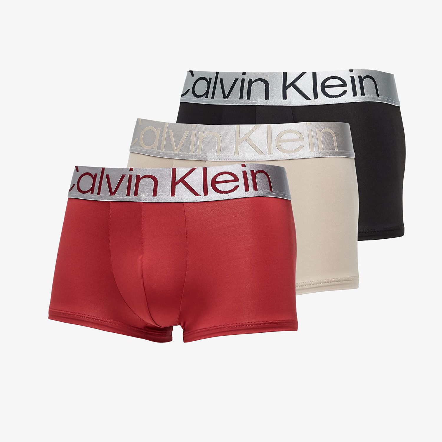 Boxare CALVIN KLEIN Reconsidered Steel Microfiber Low Rise Trunk Flerfärgad | NB3074A 6IF, 0