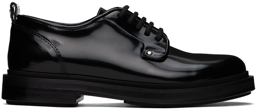 Kläder AMI AMI Paris Anatomical Toe Derbys Svart | USV021.AL0044