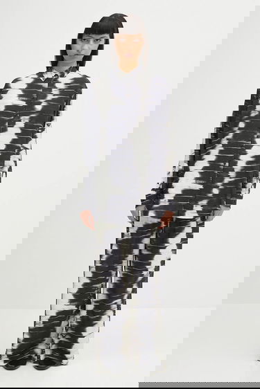 Byxor Samsoe Samsoe Samsoe Samsoe Saneem High-Waist Wide-Leg Pants Flerfärgad | F24100163, 4