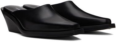 Kläder Ann Demeulemeester Ann Demeulemeester Xina Wedge Mules Svart | 2401-W-F15-LT046-099, 3