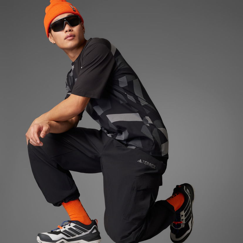 T-shirt adidas Performance Terrex Xploric Cargo Pants Svart | JF3715
