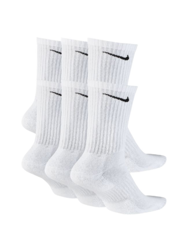 Strumpor Nike Everyday Cushioned Training Crew Socks Vit | SX7666-100