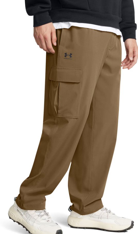 Cargo byxor Under Armour UA Vibe Woven Cargo Pants Brun | 1386558-498