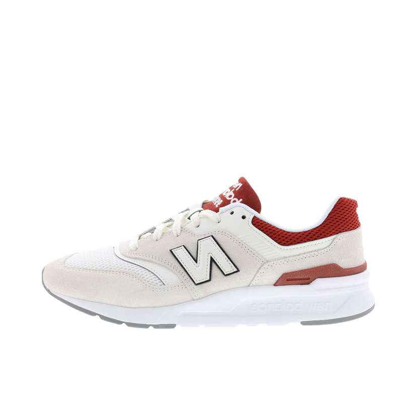 Sneakers och skor New Balance 997H White Red Vit | CM997HQM