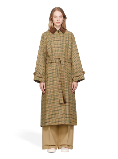 Rockar KENZO Paris Hooded Trench Coat Beige | FD62MA0699GH