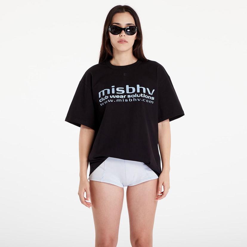 T-shirt MISBHV Homepage T-Shirt UNISEX Black Svart | 241M118