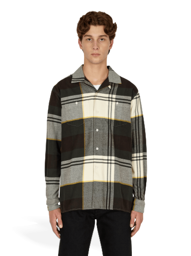 Skjorta Noah Plaid Lightweight Flannel Shirt Flerfärgad | S020FW21 BGW