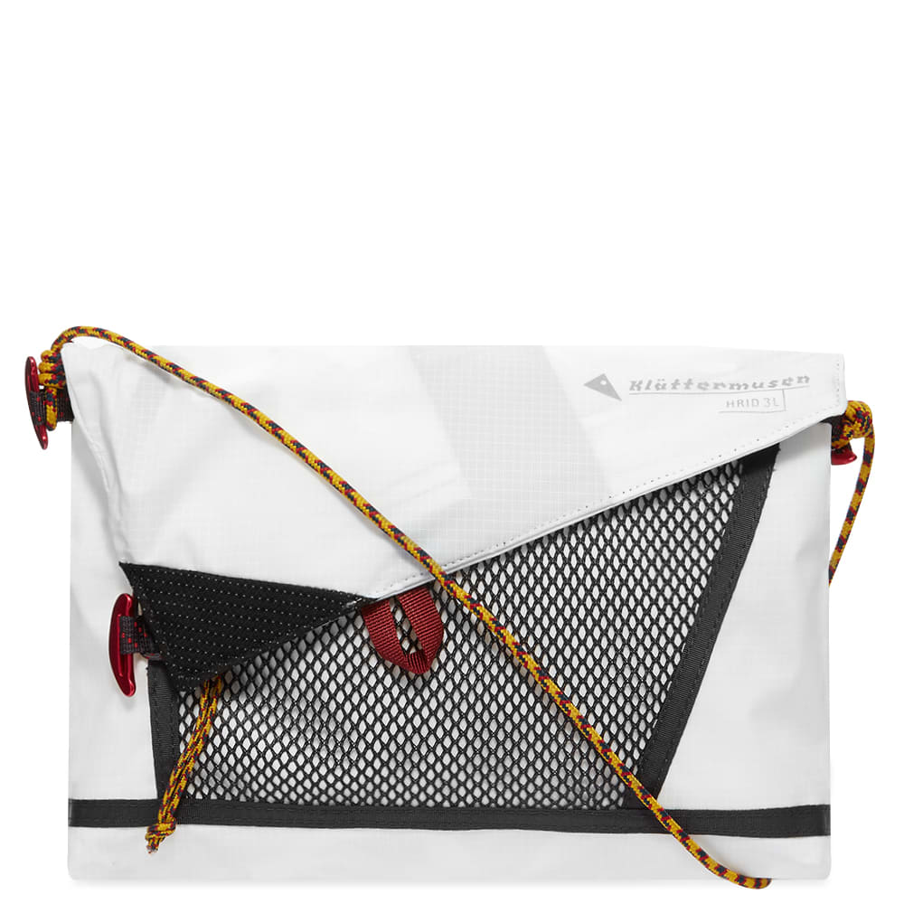 Handväska Klättermusen Hrid WP Accessory Bag 3L Snow Vit | 41448U11-101, 0