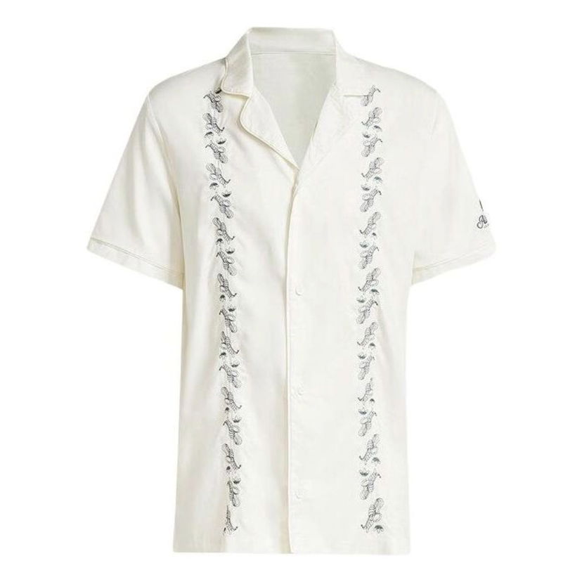 Skjorta adidas Originals Original Leisure Bowling Shirt Vit | IS0194
