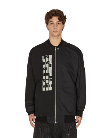 Jacka Rick Owens Jumbo Flight Bomber Jacket Svart | DU02A3977-TWRNP3 0961, 1