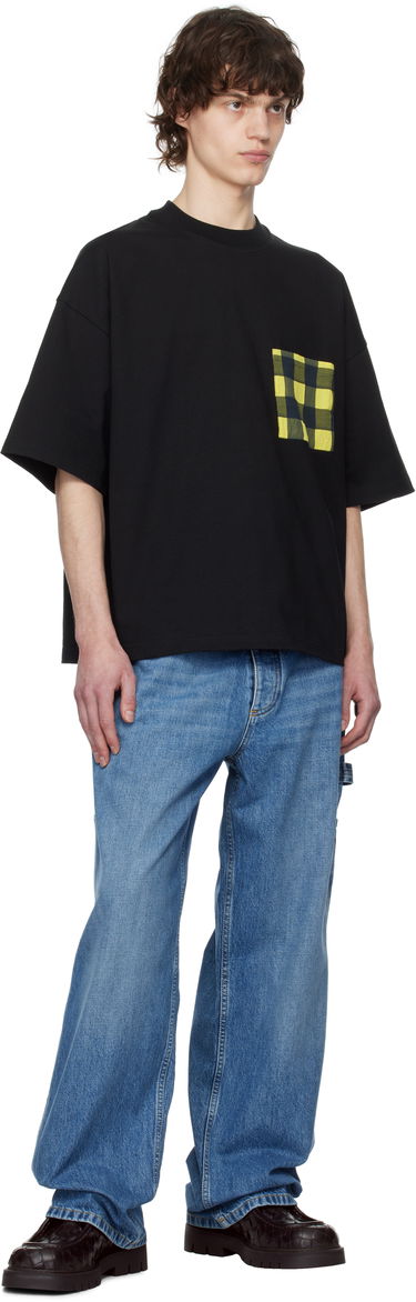 T-shirt Bottega Veneta Bottega Veneta Cotton Jersey Pocket T-Shirt Svart | 821360V4XI01000, 3